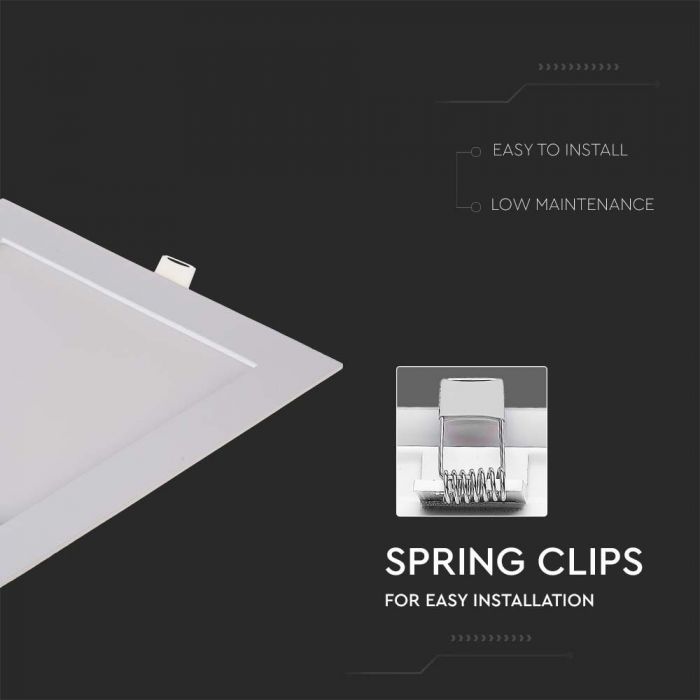 VT - 1807 18W LED PREMIE PANEL 2700K - Vendolux Scandinavia