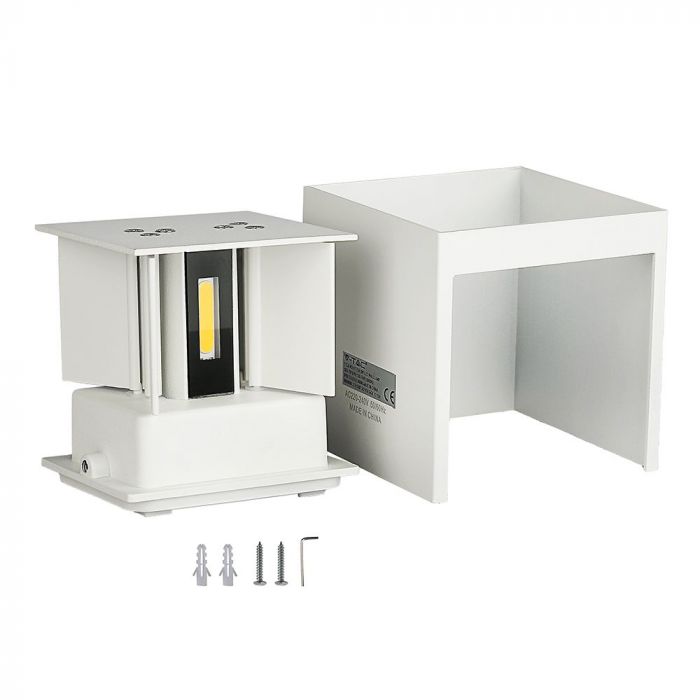 VT - 759 5W VÄGG ARMATUR BRIDGELUX 4000K VITT - Vendolux Scandinavia