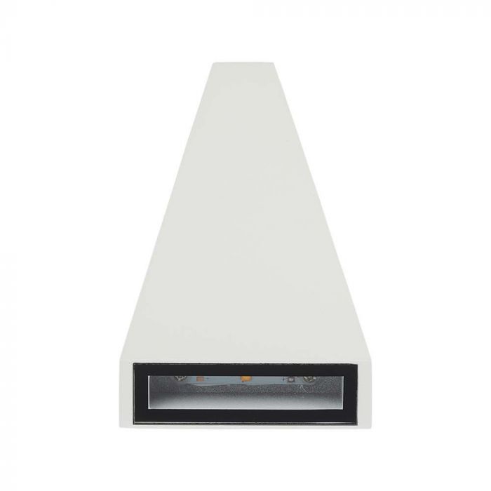 VT - 826 4W LED VÄGG ARMATUR 3000K VIT KROPP - Vendolux Scandinavia