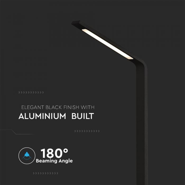 VT - 896 5W LED UTOMHUSLAMPA 4000K SVART KROPP - Vendolux Scandinavia