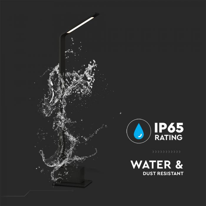 VT - 896 5W LED UTOMHUSLAMPA 4000K SVART KROPP - Vendolux Scandinavia