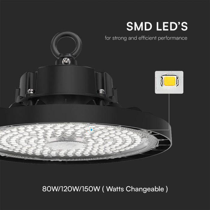 VT - 9 - 154 LED HIGHBAY 150W/120W/80W 4000K - Vendolux Scandinavia